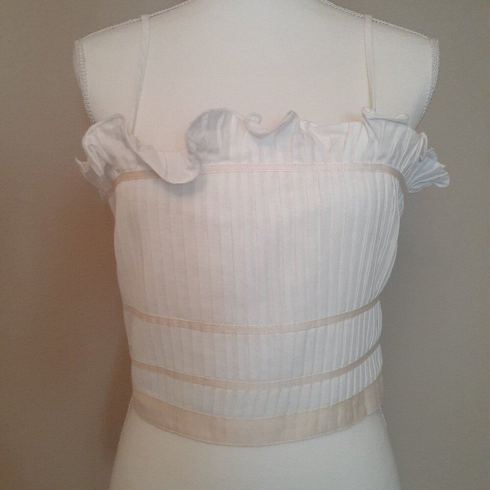 Dee Elly Pleated Lined Top